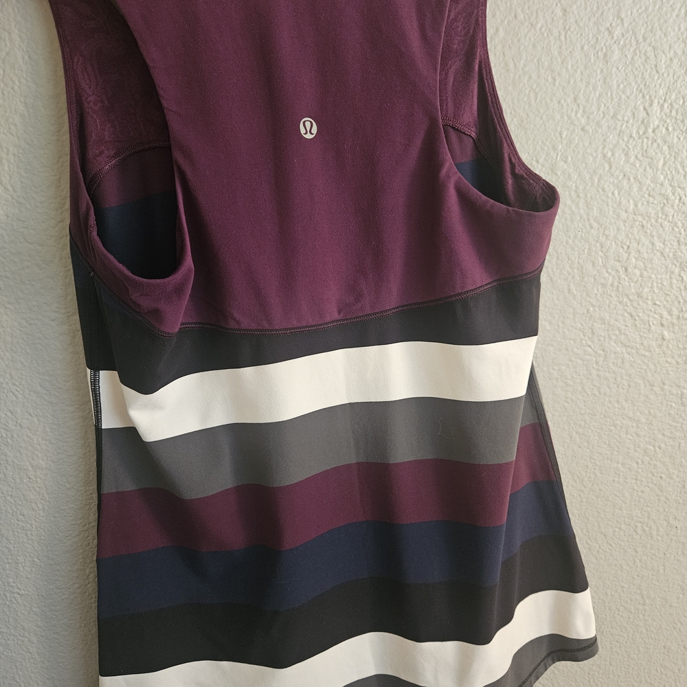 Lululemon Striped Tank Top